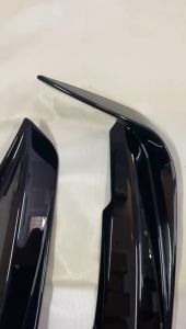 BMW F30 F31 F35 M Sport Replacement Front Bumper Knuckle Protector Gloss Black Look