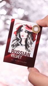 Softlens X2 Russian Velvet 14.5 mm Normal & Minus ( -0.50 s/d -6.00 ) By Exoticon