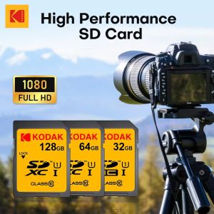 Kodak SD Card for HD SLR DV High Speed Class 10 U1 V30 UHS-I Video Memory Card 128GB 256GB 512GB SDXC Sdcards For Camera