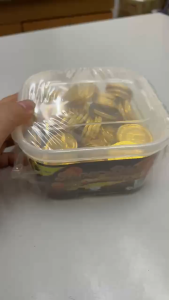 120pcs Ali Baba Super Big Chocolate Coin Halal