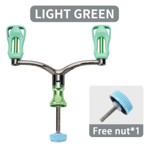 HAUT TON CNC Metal Hollow Design Spinning Reel Handle Grip Colorful DIY Matched Fishing Reel Rocker Arm Crank Handle Replacement