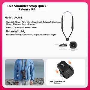 Ulanzi | Quick Release Mounting Plate Accessory Compatible Arca-Swiss Tripod Ball Head