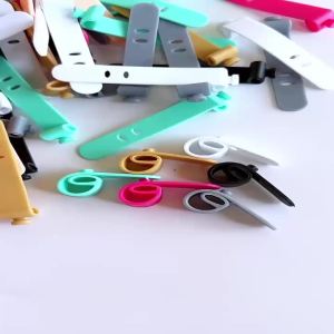 Silicone Cable Organizer Cord Management Straps For Earphones Usb Desktop Wire Holders 20 Pack 2 Storage Desk Office