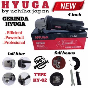 UCHIHA HYUGA Gerinda Tangan 100mm 450W – Power Tool Multi Fungsi