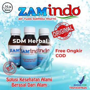 ZAMINDO AIR RUAS BAMBU MURNI HERBAL 100%ORIGINAL
