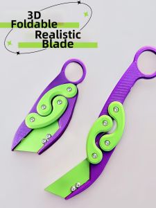 WOWEIAOKUANG | 3D Printed Mini Jump Claw Knife Pressure Relief Toy