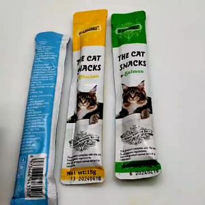 100PCS Cemilan Kucing Cat Strip 15g / Strip Cemilan Kucing Basah Murah Cemilan Penggemukan