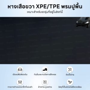Tesla Model 3 Highland 3D พรมปูพื้น XPE+TPE รุ่น Premium สำหรับ กันลื่นทนต่อการสึกหรอ ออกแบบสำหรับ เทสล่า สำหรับประเทศไทย