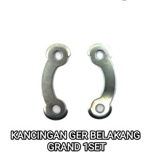 Kancingan Ger Belakang Grand (Harga Per Set Isi 2) - Klem Kleman Kancing Plat Ring Klem Kunci Pengunci Gear Gir Honda Astrea Prima Legenda Supra Lama Old 100cc Supra X Lama Supra Fit Lama Star Legenda