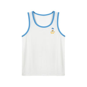 Likeuu Childrens Antibacterial Breathable Vest Wet Wicking for Developmental Stage Boys And Girls Summer Casual round Neck Vest