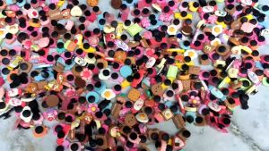 CrocsFanClub - Charm Jibit gắn giày dép crocs mẫu hoa quả mới siêu đẹp model 2024 ET74