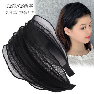 Original Design Wide Edge Hairband with Teeth Anti-Slip Korean Style Youth-Enhancing Hair Clip for Women