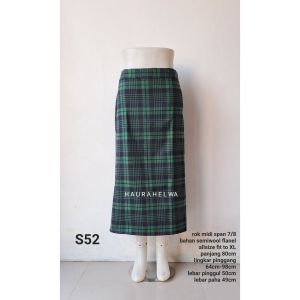 ROK MIDI SPAN FLANEL HAURAHELWA