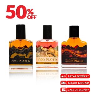 Beli 1 dapat 3 Parfum Pro Player Dominant Scentpro Edp 35ml Parfum Cowok Tahan Lama Parfum Pria Wangi Parfum Pemikat Wanita