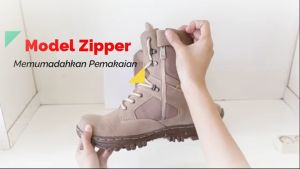 Sepatu Pria Delta Safety Premium High 8 Inchi Kualitas Terbaik - Desain Belakang yang Menarik (Ekspor)