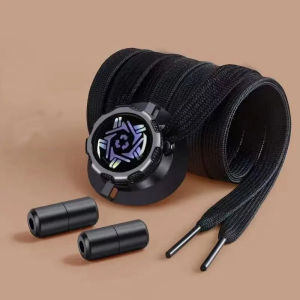 1Pair Automatic Shoelaces Without ties Install simple Swivel Buckle Laces Flat Rope Tennis Sneakers Shoelace for Adults and Kids