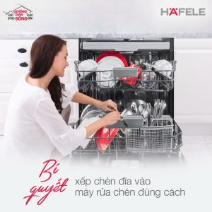 [Miễn phí lắp đặt] Máy rửa chén Hafele HDW-F601B (535.29.670) - Bảo hành 3 năm