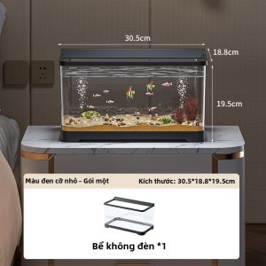 KUOTING | Bộ Lọc Cung Cấp Oxy Có Đèn Cho Bể Cá Nhỏ