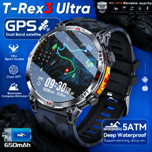 2025 New Professional GPS Sports Smart Watch Outdoor RIDE Run GPS track Swim Watchs Compass Altimeter 5ATM Sports Bracelets Men