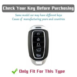TPU Car Key Case Cover for Hyundai Creta I20 I30 IX35 IX25 Elantra Grandeur Accent Solaris Sonata Palisade Kona Auto Shell Fob