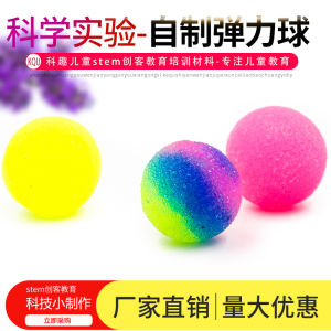 Bộ Vật Liệu Thí Nghiệm Khoa Học DIY Bóng Đàn Hồi Giáo Dục Sáng Tạo STEM Cho Trẻ Em Từ 7-14 Tuổi Đồ Chơi Giáo Dục