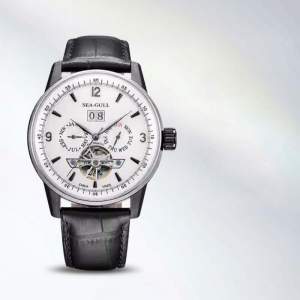 SEA-GULL | Multifunctional Mens Classic Business Skeleton Tourbillon Automatic Mechanical Watch