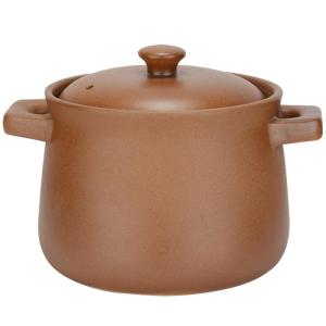 PINGDINGSHAQI | Uncoated Traditional Clay Pot for Soups