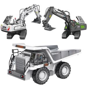 LIWAN | Remote Control Construction Vehicles Toy Set