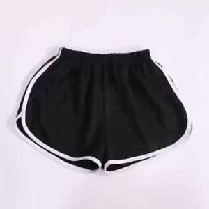 Quần Short Thể Thao Màu Trơn Dành Cho Nữ Quần Short Thể Thao Tại Nhà Tập Yoga Chạy Bộ Quần Thể Thao Màu Kẹo Quần Đi Biển Bằng Vải Polyester Thoáng Khí