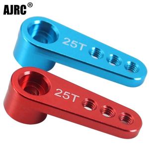 28.4mm Metal Servo Arm For 1/10 Rc Car Wltoys Futaba Hsp Axial Scx10 Trx4 Trx6 Rgt Metal 25t Servo Arm Heightening Steering Arm
