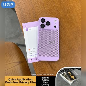 UGP | Luxurious Thin Purple Silicone Phone Case Ventilated Cooling