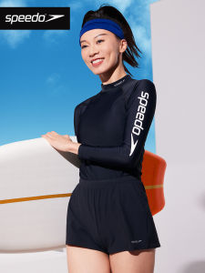 Speedo | Sun Protection Quick Dry Long Sleeve Womens Separates Swimsuit