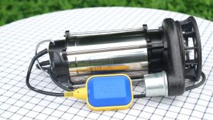 Submersible Pump 220V 1HP High Lift Flow Low Head Stainless Steel Cuting Sewage Drainage Floating Pump 30GPM