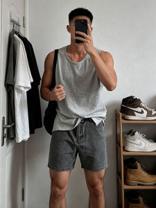 CHENMU | Sleek Stylish Sleeveless T-shirt Vest