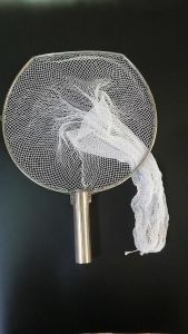 Vợt Lưới INOX. (32x45cm) Màu Trắng.