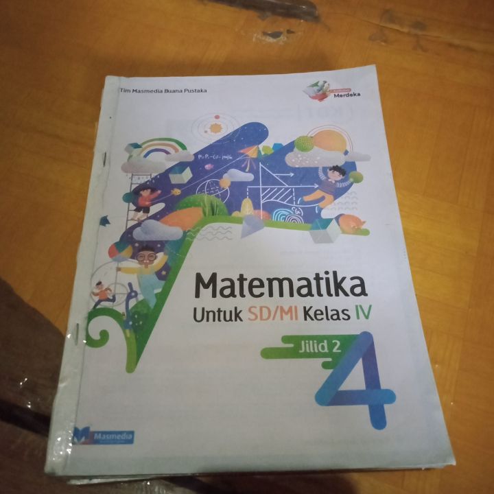 buku matematika kelas 4 sd/mi jilid 2 kurikulum merdeka penerbit mas ...