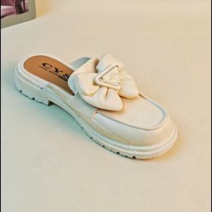 Sampai7an SPT-57 Sepatu Sandal Wanita Flat Shoes Slip On Kasual Kekinian Model Pita Terbaru COD