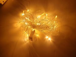 Dây đèn led đom đóm 7m - 50 bóng vàng nắng không chớp