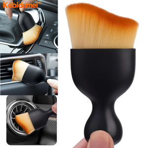 Kebidumei 3pcs Car Air Outlet Cleaning Brush Suitable For Cleaning Gaps In Car Windows Air Conditioning Air Outlets
