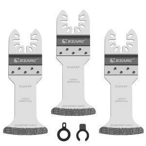 Diamond Oscillating Blades 3pcs Oscillating Multi Tool Saw Blades for Cleaning Mortar Grout Removal Extra Long Reach
