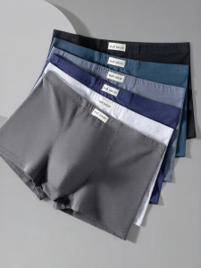 MiiOW | Cotton Breathable Antimicrobial Four-corner Shorts Large Size