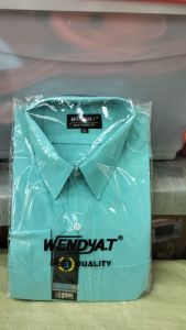 (COD)✅wendya.t kemeja polos pria lengan panjang WARNA WARDAH✅