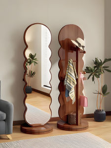 MU FENG ZHI NAN | Rotating Hat Rack Integrated Full Length Mirror