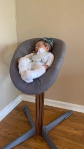 【 18-29.12 SALE 30%】Nôi sơ sinh gắn ghế ăn dặm Stokke Nomi phụ kiện ghế ăn dặm cho bé từ sơ sinh đến 6 tháng tuổi