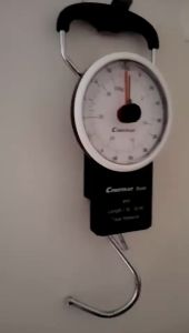 Heavy Duty Constant Analog Portable Luggage Scale with Measuring Tape