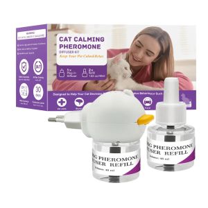 Pet Cat Anti Stress Electric Heating Liquid Cat Soothing and Soothing Pheromone Electric Heating Liquid Cat Toilet Training