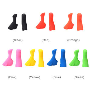 Road Bike Shift Brake Lever Cover Bicycle Brake Gear Shift Cover Brake Lever Hoods for SHIMANO ST-4700 ST-5800 ST-6800