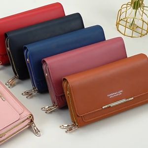 กระเป๋าผู้หญิง: กระเป๋าสะพายไหล่ กระเป๋าสะพายข้างแฟชั่นเลดี้ กระเป๋าถือหนังพียู กระเป๋าสะพายข้างของเด็กผู้หญิง