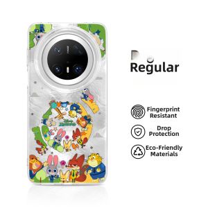 VORRYELL | Magnetic Bracket Shockproof Cute Transparent Phone Case