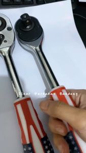 AMTECH Gagang Sok Tekiro Rachet Handle model Tekiro Original DR 1/2 inch Kunci Sok USA